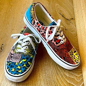 VANS Era Patchwork leopard & snakeskin, size 7